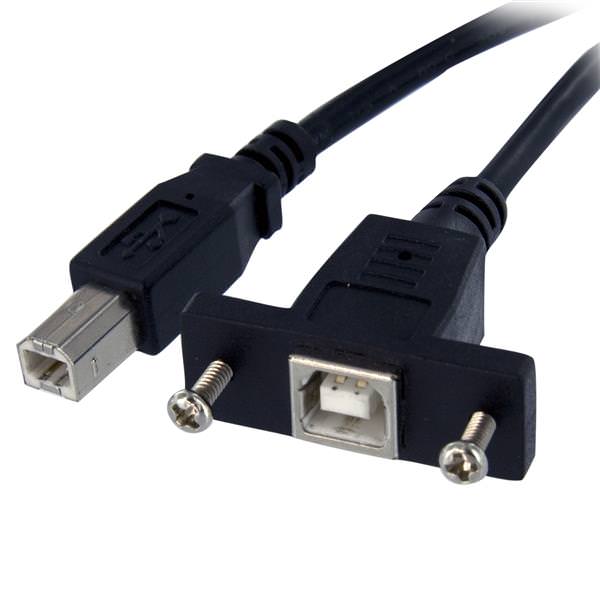 STARTECH CABLE USB MONTAJE EN PANEL USB B A USB B